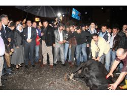 Payaslılar Yağmur Altında İlçe Olmayı Kutladı