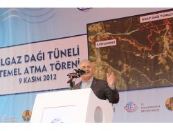 Ilgaz’ın Temelini Bakan Yıldırım Attı