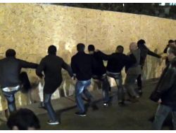 Yayalaştırma Projesine Kızıp, Bariyerleri Parçaladılar