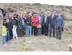 Hastalar Fidan Dikerek Moral Buldu