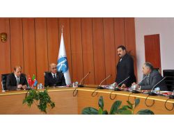 Kafkas Üniversitesi'ne Nahçıvan Muallimler Enstitüsü'nden Ziyaret