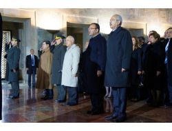 Atatürk, Ebediyete İntikalinin 74. Yılında Anıtkabir'de Anıldı!