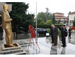 Atatürk, Ebediyete İntikalinin 74. Yıl Dönümünde Anıldı