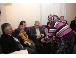 Bakan Yıldırım, Çankırı'da Evine Davet Eden Vatandaşı Kırmadı