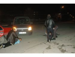 Polisten Kaçan Aracı, Diğer Sürücüler Yakalattı