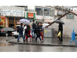 Sivas’ta Sağanak Yağış Etkili Oluyor