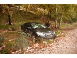 Kaza Yapan Sürücü Hastanede Taşkınlık Yaptı