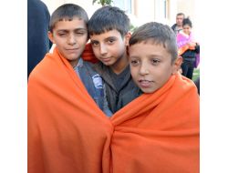 Kaloriferleri Yanmayan Toki Sakinlerinden 'Battaniyeli' Eylem