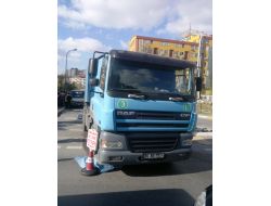 Yaşlı Adam, Tır'ın Altında Can Verdi