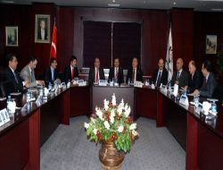 Erzincan Heyeti Gaziantep Ticaret Odası'nı Ziyaret Etti