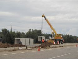 Gömeç’te Menfez Yapım Çalışmaları Hızlandı
