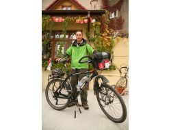 Bisikletli Evliya Çelebi Romanya’dan Geçti