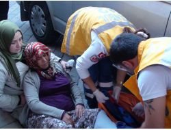 Ehliyetsiz Sürücü, Alışveriş Yapan Kadınları Ezdi