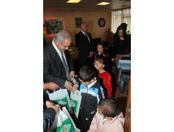 Lösemili Çocuklar, Belediye Başkanı Kara’yı Ziyaret Etti