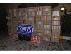 Tem'de 36 Bin Paket Kaçak Sigara