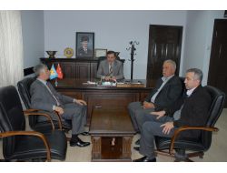 Başkan Büyükaslan, Genel Sekreter Şen’i Ziyaret Etti