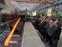 Batı Karadeniz'in En Büyük Demir-çelik Fabrikası Bartın'da Üretime Başladı