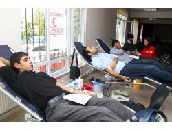 Gamek Kursiyerlerinden, Kan Bağışı