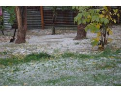 Muş'ta Dolu Yağışı