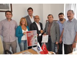 Chp Bodrum İlçe Yönetimi Bosiad’ı Ziyaret Etti