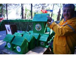 Orman Zararlıları İle Doğal Mücadele İçin 1000 Kuş Yuvası Dağıtıldı