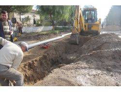 Burhaniye'de Meteoroloji Caddesi'nin Altyapısı Tamamlandı