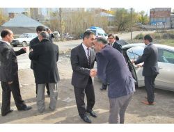 Ağrı Müftüsü Turan, Şehit Polis Biçer'in Ailesini Ziyaret Etti