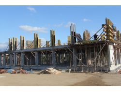 Burhaniye’de Terminal İnşaatı Hızla İlerliyor