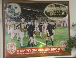 Fenerbahçe Zaferinin Posteri Pendikspor Binasını Süslüyor