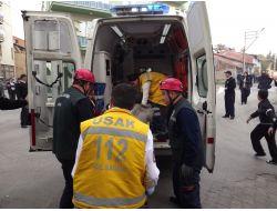 Uşak İl Emniyet Müdürlüğü Sivil Savunma Tatbikatı Düzenledi