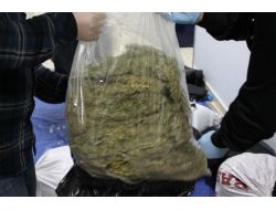 Gaziantep’te 28 Kilogram Esrar Ele Geçirildi