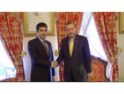 Erdoğan'ın Neçirvan Barzani İle Görüşmesi Sona Erdi