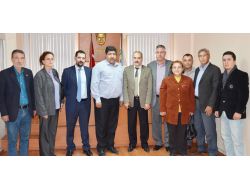 Tarsus Chp Heyeti, Sahil Sulama Birliği Ve Tema Vakfı'nı Ziyaret Etti