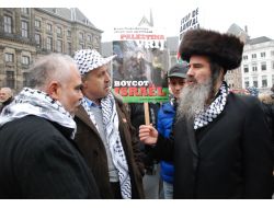 Hollanda'da Gazze Protestosu