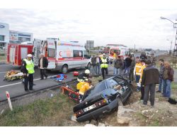 Edirne’de Trafik Kazası: 1 Ölü, 1 Yaralı