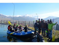 Erzurum'da Rafting Antrenörlüğü Kursu Veriliyor