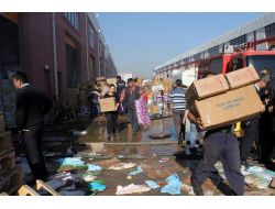 İmalathanede Çıkan Yangın Maddi Hasara Neden Oldu