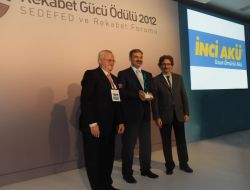 İnci Akü’ye 'En Rekabetçi Şirket Başarı Ödülü' Verildi