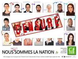 İslamofobi Karşıtı Afişe Sansür