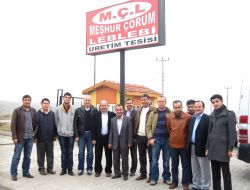 Erid Yönetimi Ve Üyeleri, Çorum’da Ziyaretlerde Bulundu