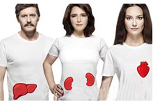 ÜNLÜLER ORGANLARINI BAĞIŞLAYACAK