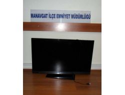 Manavgat'ta Evden Televizyon Çalan 2 Hırsız Tutuklandı