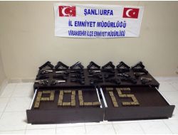 Viranşehir'de 28 Tabanca Yakalandı