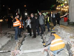 Bursa'da Geceleri De Ray Döşeniyor