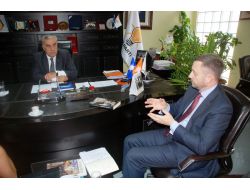Ab Türkiye Delegasyonu Müsteşarı, Ak Parti İl Başkanı Akay’ı Ziyaret Etti