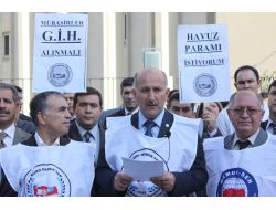 Adliye Çalışanlarının 'Hak' Eylemi