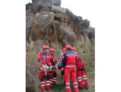 Nevşehir Umke, Kanyonda Tatbikat Yaptı