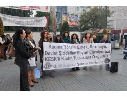 Kadına Yönelik Şiddete Dikkat Çekmek İçin Eylem Yaptılar