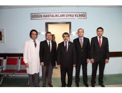 Uyku Hastalıkları Ve Sigara Bıraktırma Poliklinikleri Hizmete Açıldı