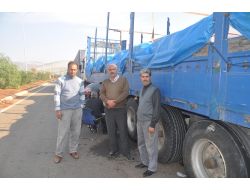 Suriye’ye Yardım Götüren Tır’lar İçin Özel Alan